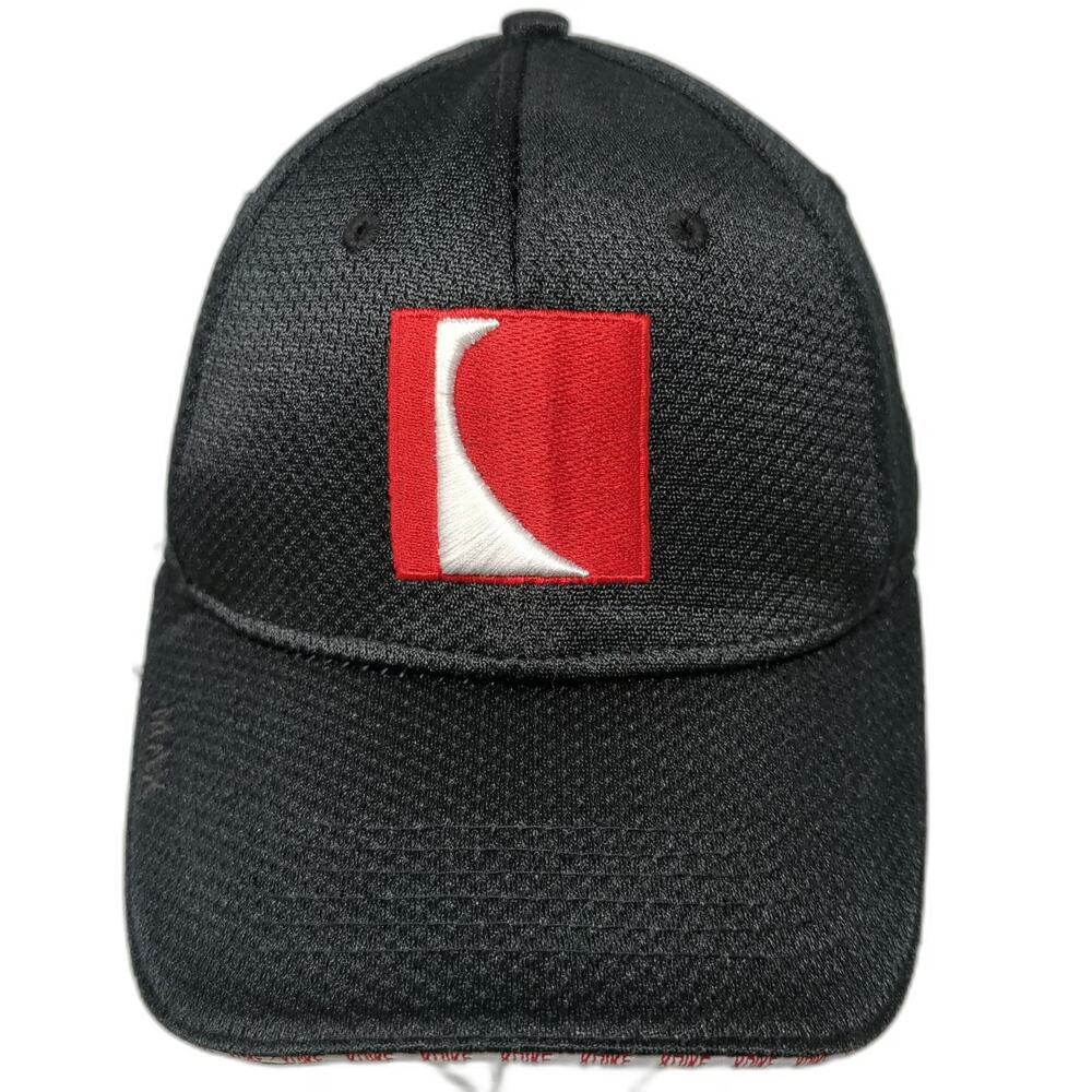 Triple Crown Baseball Cap Black One Size Koike Cutting Welding Strapback Hat